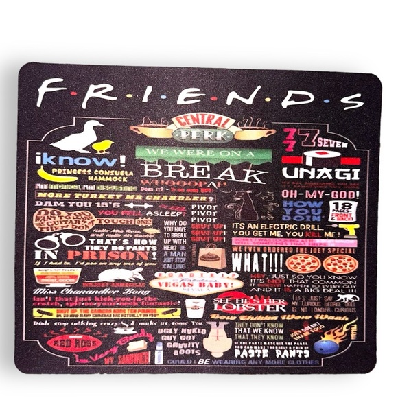 FRIENDS COMPUTER MOUSE PAD - NEW - Picture 3 of 3
